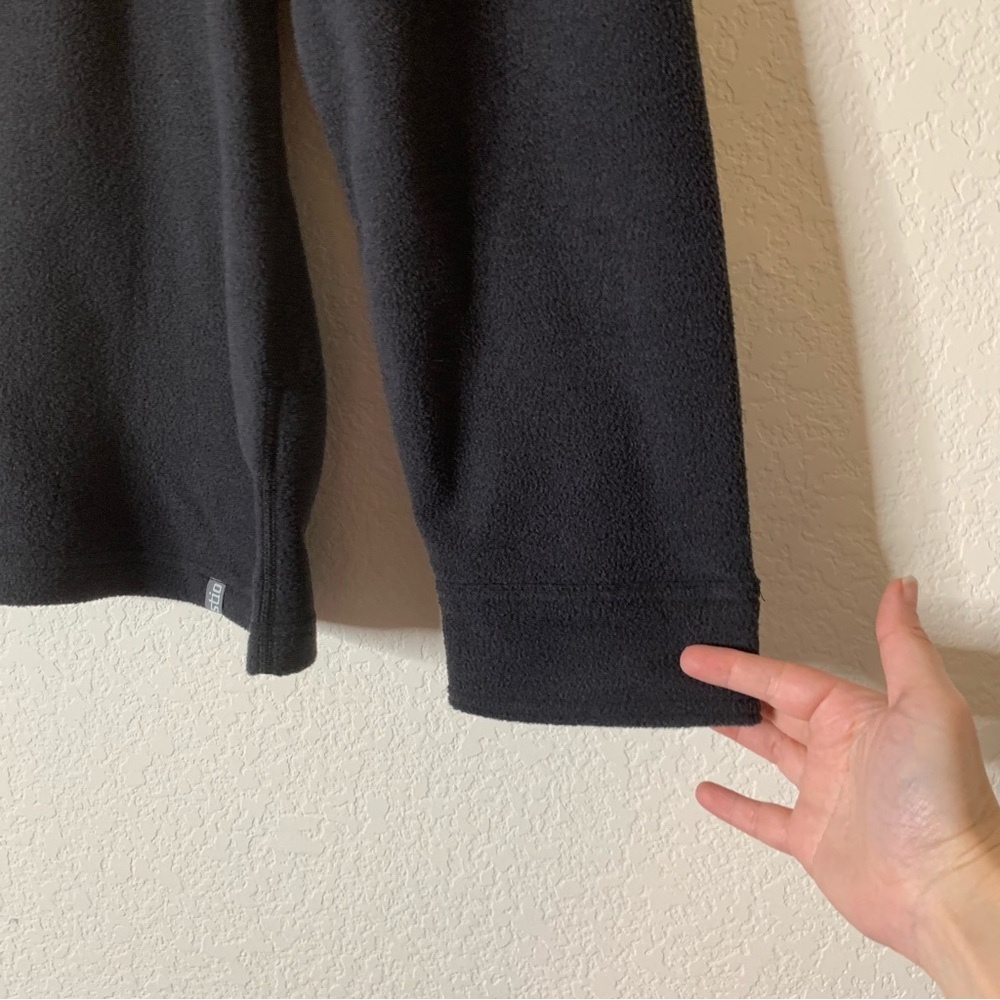 Stio Mens Black Turpin 1/4 zip fleece sweater M - Picture 3 of 12